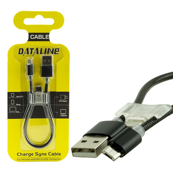 POWERMASTER DATALINE ANDROID*SAMSUNG SERİSİ + C TYPE ÖRGÜLÜ KISA DATA*ŞARJ KABLOSU