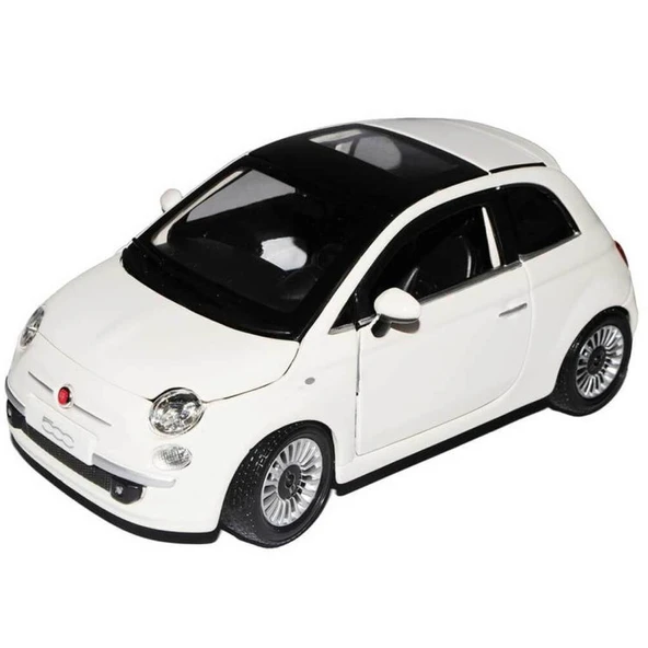 1:24 Fiat 500 2007 Model Araba TD01TD04-S00022106