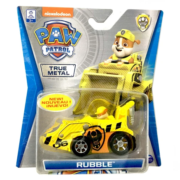 1026930 Paw Patrol -Metal Araçlar 1/55, Asorti seçilemez +3 yaş