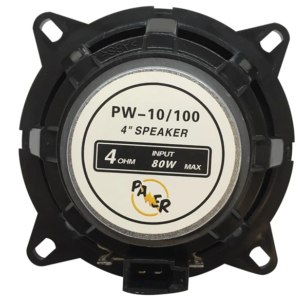 POWERMASTER PW-10/100 4 OHM 80 WATT 10 CM TEKLİ (OTO HOP) - 2