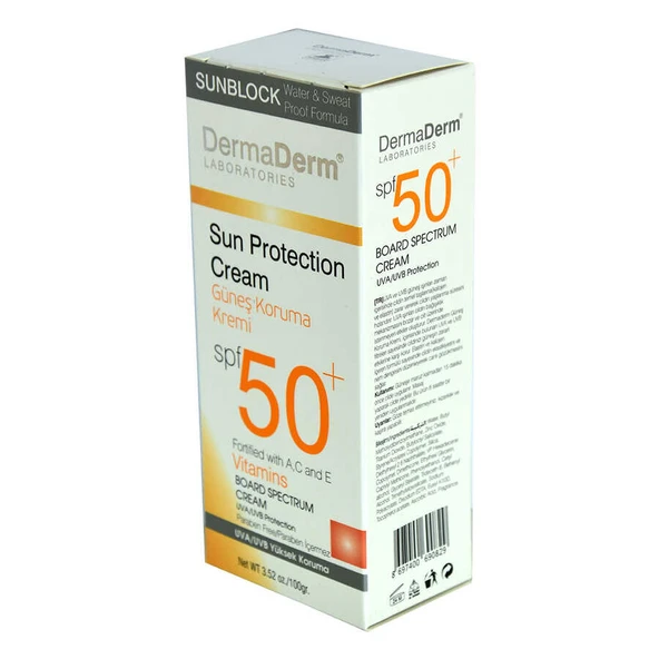 Güneş Koruma Kremi Spf 50+ Faktör Parabensiz UVA/UVB Yüksek Koruma 100 Gr - 2