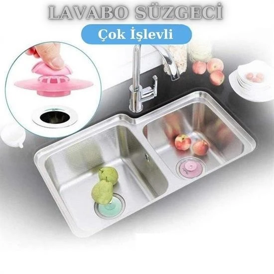 Silikon Malzeme Banyo Mutfak Gider Evye Lavabo Içine Çöp Tıpası Kaydırmaz Süzgeç Çeşitleri Modelleri
