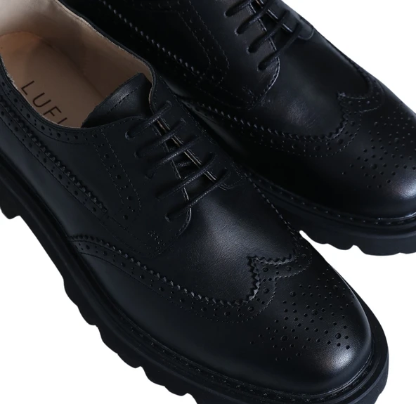 Lufian Mary Hakiki Deri Kadın ayakkabı - Resim 3