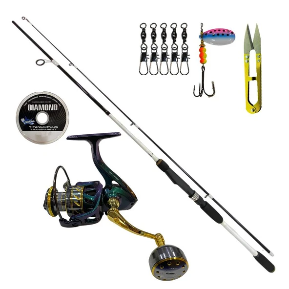 Achernar Bauer Spin Olta Seti-5 ürün görseli 1