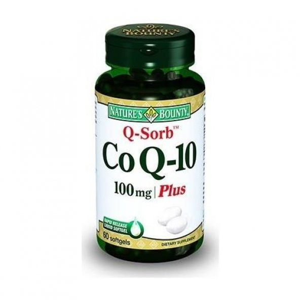 Natures Bounty COQ-10 100 mg 60 Softjel
