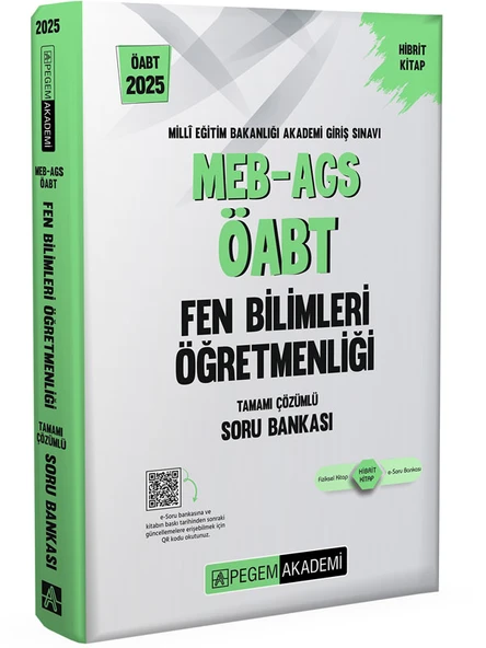 Pegem 2025 ÖABT Fen ve Teknoloji Öğretmenliği Soru Bankası Çözümlü Pegem Akademi - 2