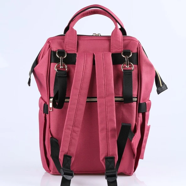 M&Y Go Anne Bebek Bakım Sırt Çantası 6610 Bordo - 4