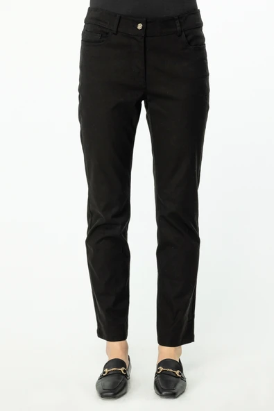 Ekol Kadın Regular Fit Pantolon - Minimalist Günlük Tarz - 3