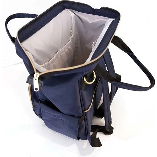 M&Y Go Anne Bebek Bakım Sırt Çantası 6610 Lacivert - 6