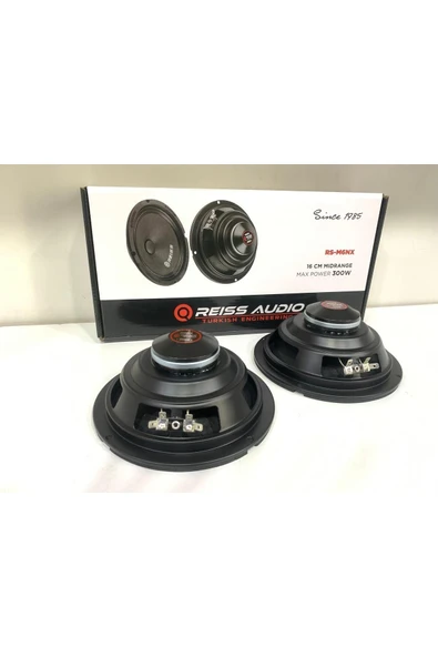 Reiss Audio RS-M6NX 300 W 16 cm Midrange Oto Hoparlör - 3