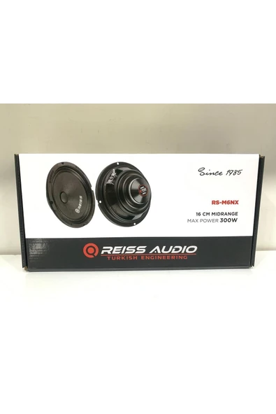 Reiss Audio RS-M6NX 300 W 16 cm Midrange Oto Hoparlör - 2