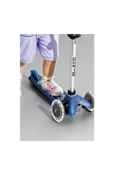 Micro Mini Deluxe Galaxy Glitter LED Navy  Mavi 2-5 Yaş - 3