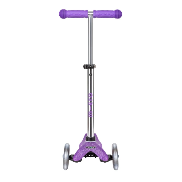 Micro Mini Deluxe 3 Tekerlekli Scooter Fairy Glitter Led Mor  Mor 2-5 Yaş - 8