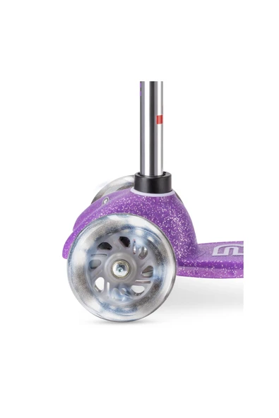 Micro Mini Deluxe 3 Tekerlekli Scooter Fairy Glitter Led Mor  Mor 2-5 Yaş - 4