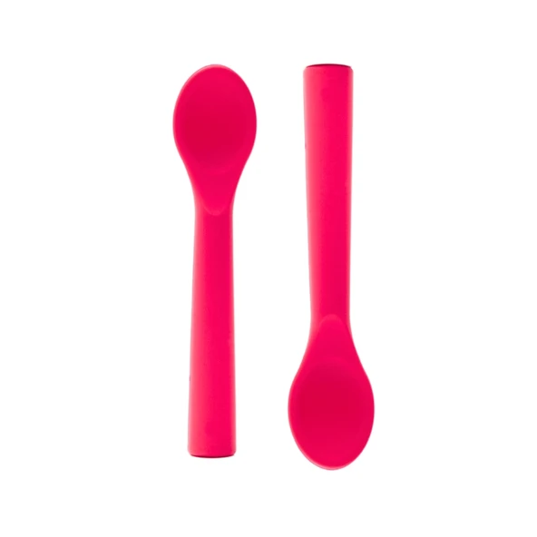Babychefs Silikon Bebek Beslenme Seti 6 Parça-Pembe - 11