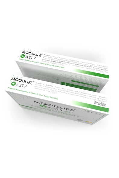 Moodlife Asty için Probiyotik Destek 30 Kapsül - 4