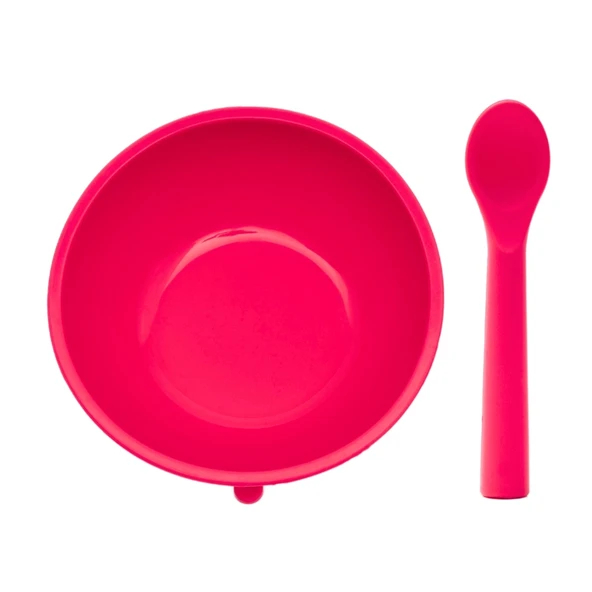 Babychefs Silikon Bebek Beslenme Seti 6 Parça-Pembe - 10