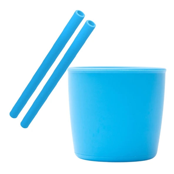 Babychefs Silikon Bebek Beslenme Seti 6 Parça-Mavi - 10