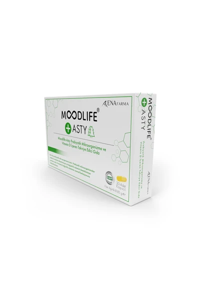 Moodlife Asty için Probiyotik Destek 30 Kapsül - 5
