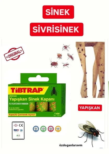 Agaç Ahır Teras Balkon Sinek Yakalayacı