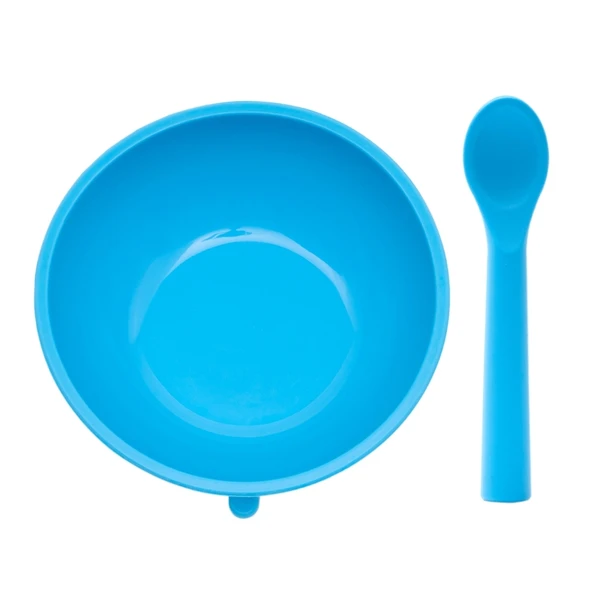 Babychefs Silikon Bebek Beslenme Seti 6 Parça-Mavi - 11