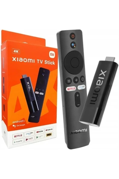 Xiaomi Smart TV Stick 4K Edition 2024 MDZ-27-EU Android 11, Çift Bantlı Wi-Fi, Bluetooth 5.0, HDMI