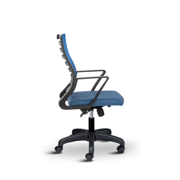 Asbir Mobilya Capri Fileli Metal Ayaklı Ev Ofis Koltuğu Çalışma Koltuğu - 3