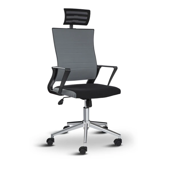 Asbir Mobilya Rigel Başlıklı Metal Ayaklı Ev Ve Ofis Koltuğu Çalışma Koltuğu - 2