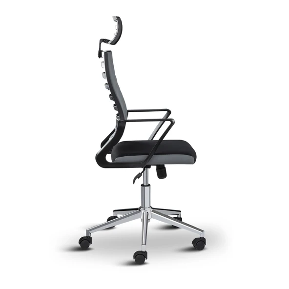 Asbir Mobilya Rigel Başlıklı Metal Ayaklı Ev Ve Ofis Koltuğu Çalışma Koltuğu - 3