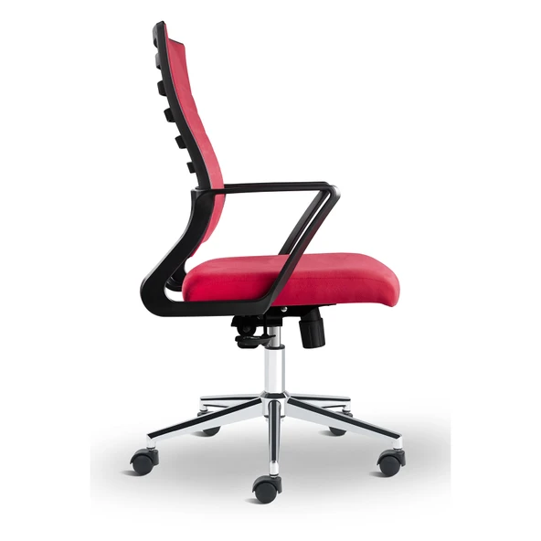 Asbir Mobilya Plus Metal Ayaklı Çalışma Koltuğu Ev Ve Ofis Sandalyesi 55400 - Resim 3