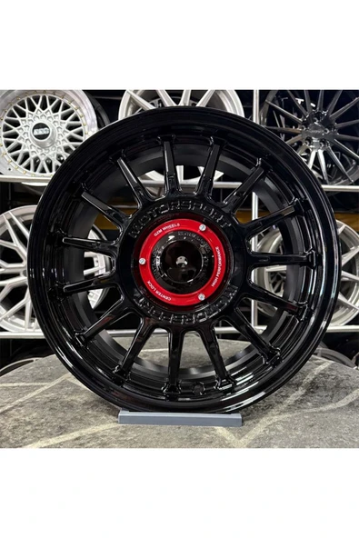 kormetal 16 Inç 5x114.3 Motorsport Siyah Jant Modeli (4 ADET)