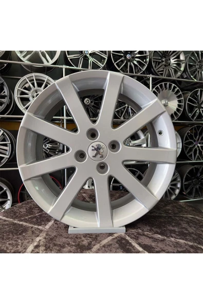 kormetal 16 inç 4x108 PEUGEOT RC Uyumlu Gümüş Jant Modeli Peugeot