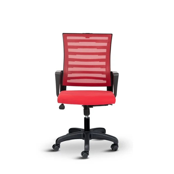 Asbir Mobilya Capri Fileli Metal Ayaklı Ev Ofis Koltuğu Çalışma Koltuğu