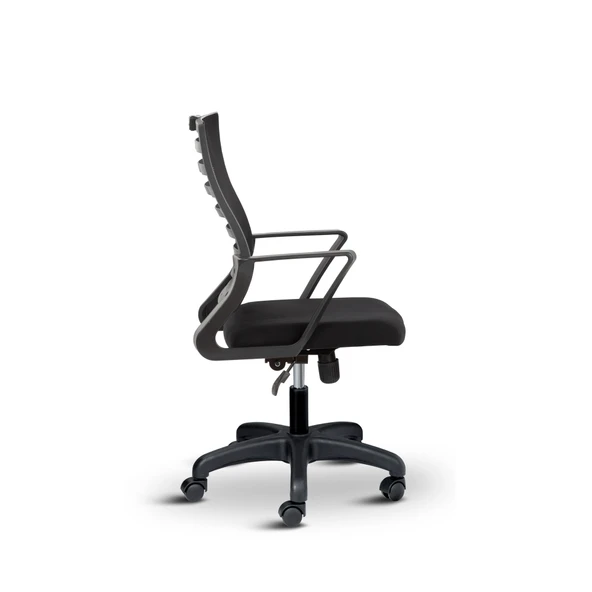 Asbir Mobilya Capri Fileli Metal Ayaklı Ev Ofis Koltuğu Çalışma Koltuğu - 3