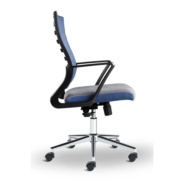 Asbir Mobilya Plus Metal Ayaklı Çalışma Koltuğu Ev Ve Ofis Sandalyesi 55200 - Resim 3