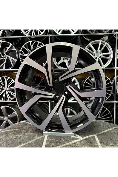 kormetal 17 inç 5x100 SUPERSTAR POLO İBİZA UYUMLU Siyah Elmas Kesim Jant