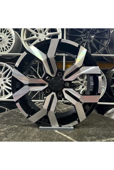 kormetal 16 inç 5x114.3 DUSTER Siyah Elmas Kesim Jant Modeli (4 ADET)
