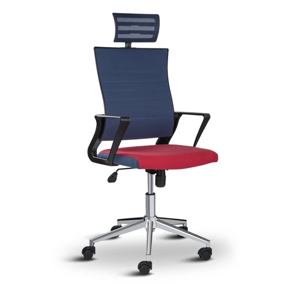 Asbir Mobilya Rigel Başlıklı Metal Ayaklı Ev Ve Ofis Koltuğu Çalışma Koltuğu - 2