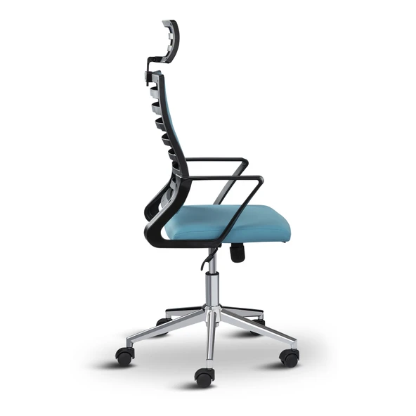 Asbir Mobilya Rigel Başlıklı Metal Ayaklı Ev Ve Ofis Koltuğu Çalışma Koltuğu - 2