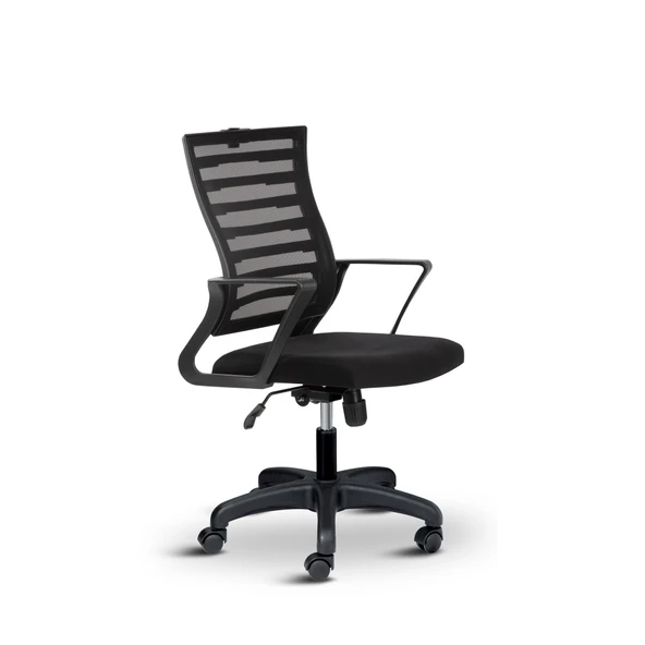 Asbir Mobilya Capri Fileli Metal Ayaklı Ev Ofis Koltuğu Çalışma Koltuğu - 2