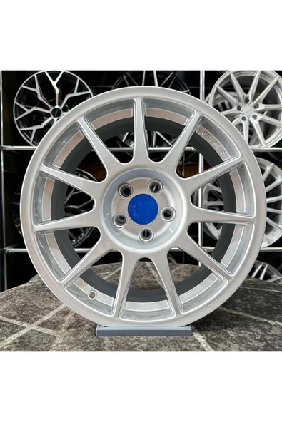 arceo 16 inç 5x100 SPEEDLİNE POLO İBİZA EGEA UYUMLU Gümüş Jant Modeli V  Uyumlu