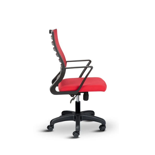 Asbir Mobilya Capri Fileli Metal Ayaklı Ev Ofis Koltuğu Çalışma Koltuğu - 3