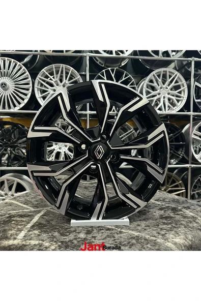 kormetal 15" (inç) 4x100 CLİO İCON Jant Modeli Renault BLACK DİAMOND(4 ADET)