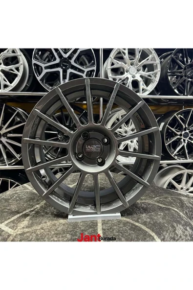 kormetal 16" (inç) 4x108 WRC ET25 GB 65.1 Titanyum Jant Modeli Citroen Peugeot 4 ADET
