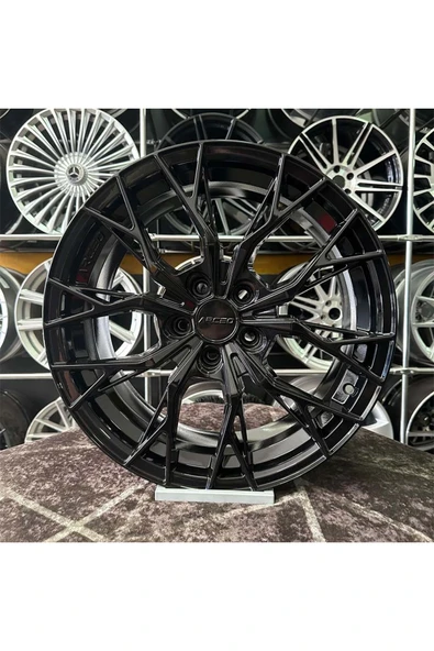 arceo 17" (inç) 5x108 ARCEO ROMA COMBO BERLİNGO RİFTER PARTNER FOCUS MONDEO UYUMLU Siyah Jant Modeli Opel