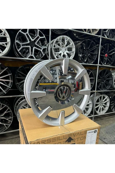 kormetal 17 inç 5x120 BEETLE DİSC TRANSPORTER CARAVELLE UYUMLU Gümüş Jant