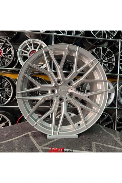arceo 17" (inç) 5x112   Uyumlu ARCEO VALENCİA SİLVER DİAMOND JANT TAKIMI