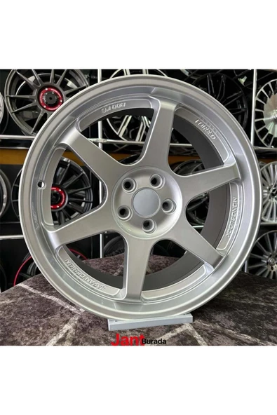 kormetal 17" (inç) 5X100 TE37 POLO İBİZE EGEA Jant Modeli Volkswagen Seat uyumlu