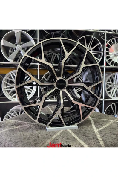 arceo 17" (inç) 4X108 ARCEO ROMA BLACK JANT TAKIMI
