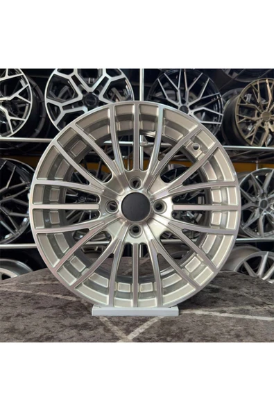 arceo 15" (inç) 4x100 ARCEO CLİO SYMBOL CİVİC UYUMLU Gümüş Elmas Kesim Jant Modeli Renault 4 adet